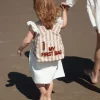 Flash Sale Childhome My First Bag Kinderrugzak - Stripes - Nude/Terracotta