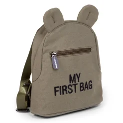 Online Childhome My First Bag Kinderrugzak - Canvas - Kaki