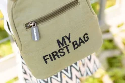 Online Childhome My First Bag Kinderrugzak - Canvas - Kaki