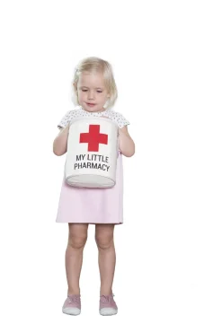 Outlet Childhome My Little Pharmacy Medicijntas - Ecru Zwart