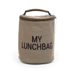 Sale Childhome My Lunchbag - Met Isolerende Voering - Canvas - Kaki