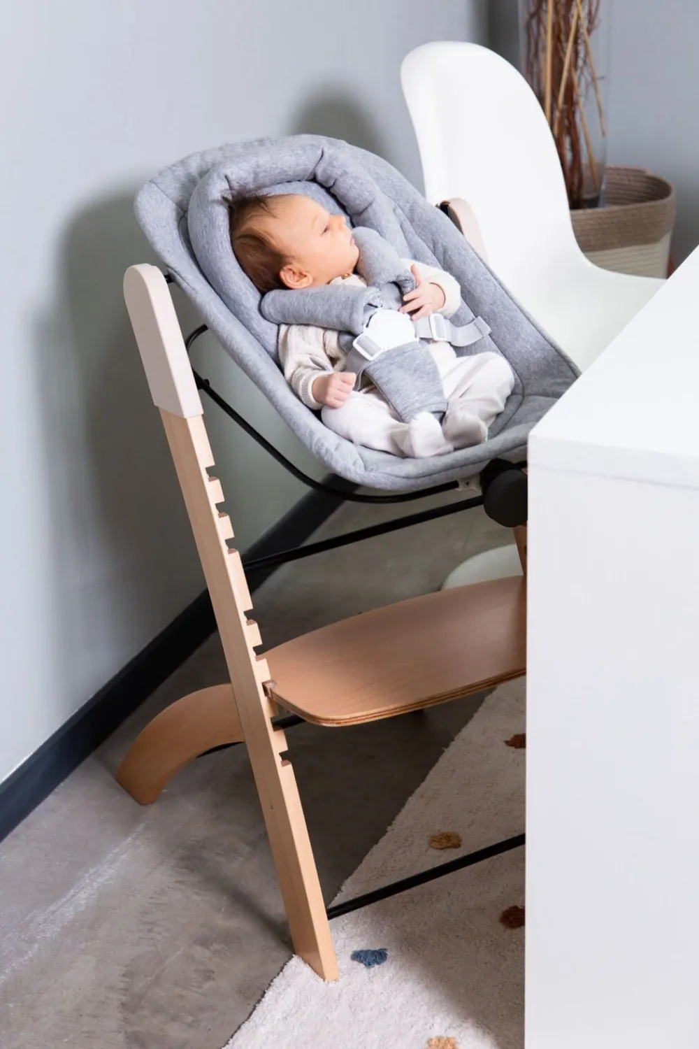 Clearance Childhome Newborn Evosit - Jersey Zwart