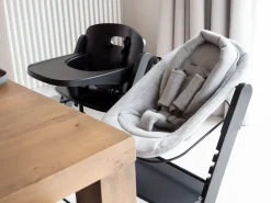 Clearance Childhome Newborn Evosit - Jersey Zwart