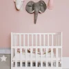 Discount Childhome Opbergmand - 32X32X60 Cm - Canvas - Grijs Strepen