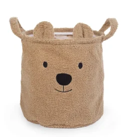 Fashion Childhome Opbergmand - 30X30X30 Cm - Teddy - Bruin