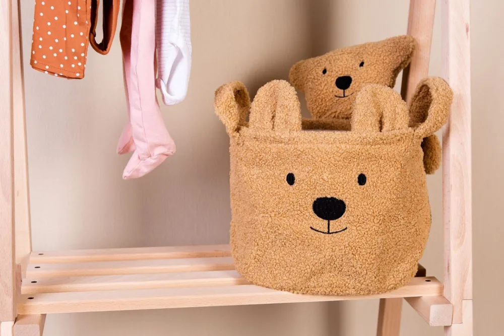 Best Sale Childhome Opbergmand - 25X20X20 Cm - Teddy - Bruin