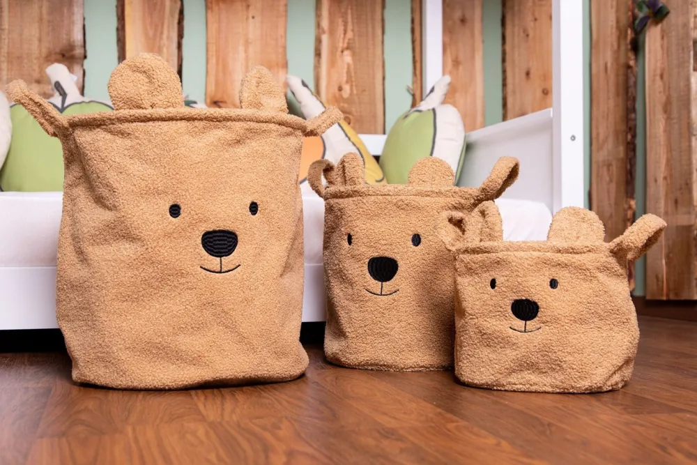 Best Sale Childhome Opbergmand - 25X20X20 Cm - Teddy - Bruin