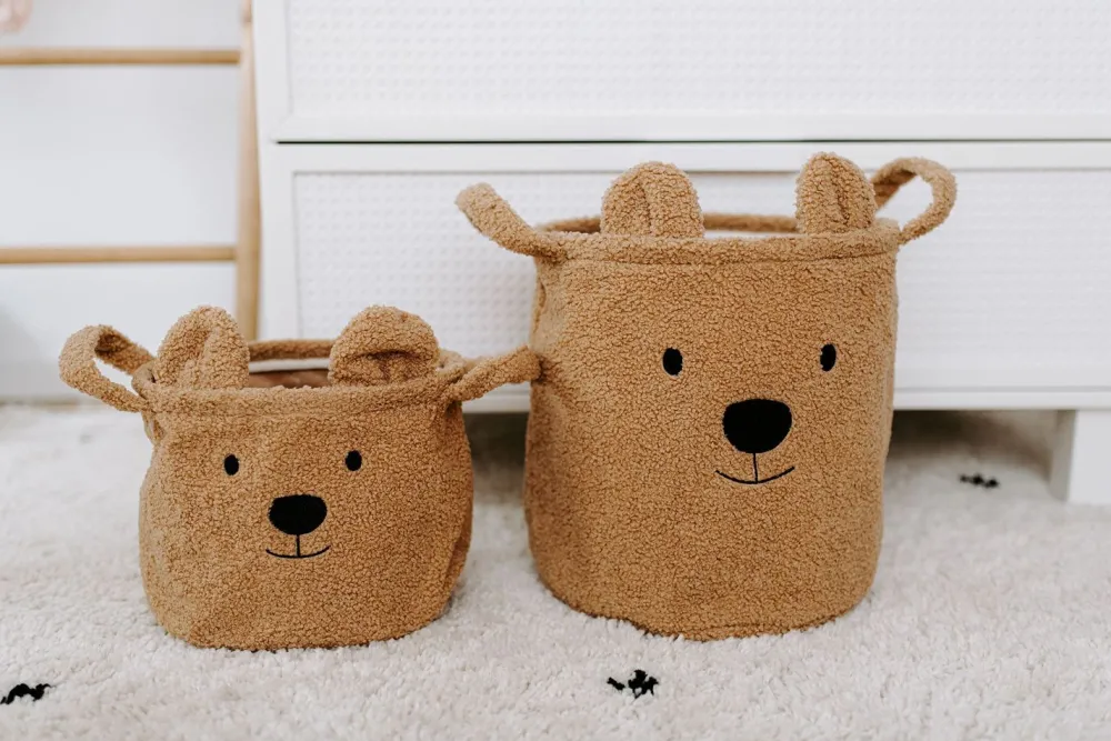 Best Sale Childhome Opbergmand - 25X20X20 Cm - Teddy - Bruin