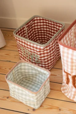 Cheap Childhome Opbergmand - 30X35X30 Cm - Vichy