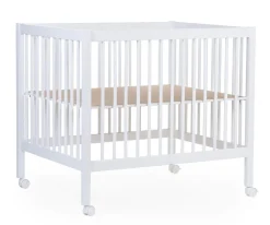 New Childhome Park 97 + Wieltjes - 95X75 Cm - Hout - Wit