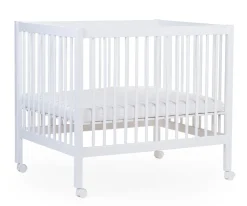 New Childhome Park 97 + Wieltjes - 95X75 Cm - Hout - Wit