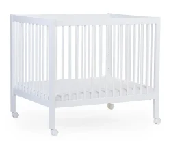 New Childhome Park 97 + Wieltjes - 95X75 Cm - Hout - Wit