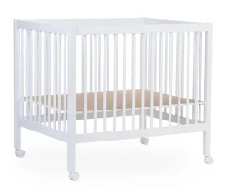 New Childhome Park 97 + Wieltjes - 95X75 Cm - Hout - Wit