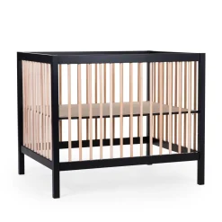 Store Childhome Park 97 + Wieltjes - 95X75 Cm - Hout Zwart / Naturel