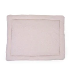Hot Childhome Parklegger - 75X95 Cm - Jersey Melange Beige / Mousseline Teddy