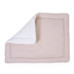Hot Childhome Parklegger - 75X95 Cm - Jersey Melange Beige / Mousseline Teddy