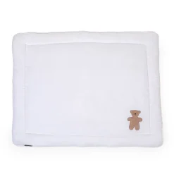 Hot Childhome Parklegger - 75X95 Cm - Jersey Melange Beige / Mousseline Teddy