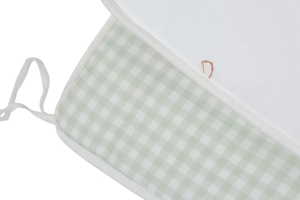 Best Childhome Parkomranding - 35X340 Cm - Jersey - Forest - Tetra Vichy