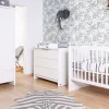 New Childhome Quadro White - Babybed - 60X120 Cm + Zijlatten