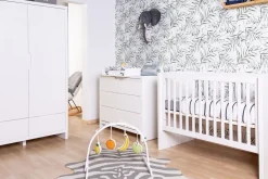 New Childhome Quadro White - Babybed - 60X120 Cm + Zijlatten