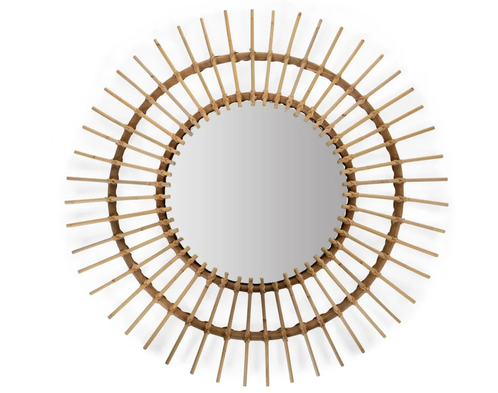 Discount Childhome Rattan Spiegel - Aura - 90 Cm