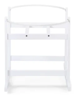 Clearance Childhome Rocking Staander Voor Moses Mand - Hout - Wit