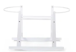 Clearance Childhome Rocking Staander Voor Moses Mand - Hout - Wit