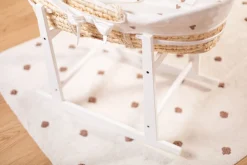 Clearance Childhome Rocking Staander Voor Moses Mand - Hout - Wit
