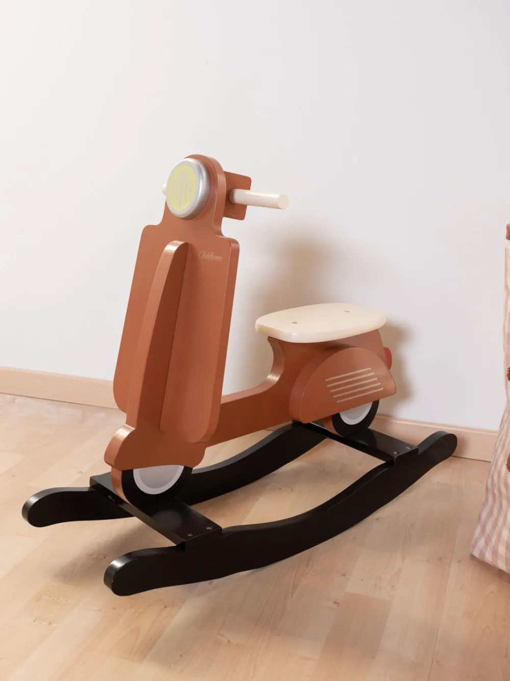 Store Childhome Schommel Scooter - Mdf - Roest Zwart