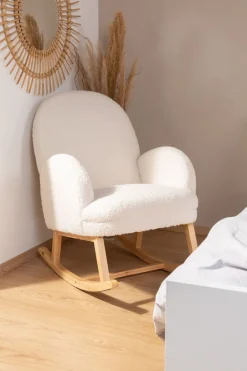 Online Childhome Schommelstoel - Teddy - Ecru