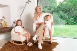 Online Childhome Schommelstoel - Teddy - Ecru