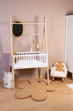 Hot Childhome Schommelstoel Voor Kinderen - Teddy - Ecru Naturel