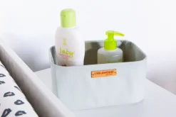 Cheap Childhome Set Van 3 Hangmandjes - 21X14X10 Cm + 14X10X10 Cm - Lichtgrijs