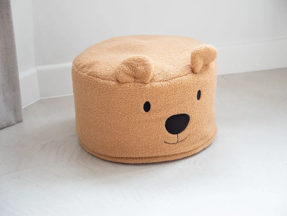 Store Childhome Teddy Beer Poef - Teddy - Beige 40Cm