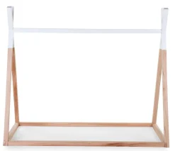 New Childhome Tipi Bed - 70X140 Cm - Hout - Naturel Wit Ja, Graag Met Lattenbodem
