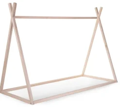 Store Childhome Tipi Bed - 90X200 Cm - Hout - Naturel Ja, Graag Met Lattenbodem