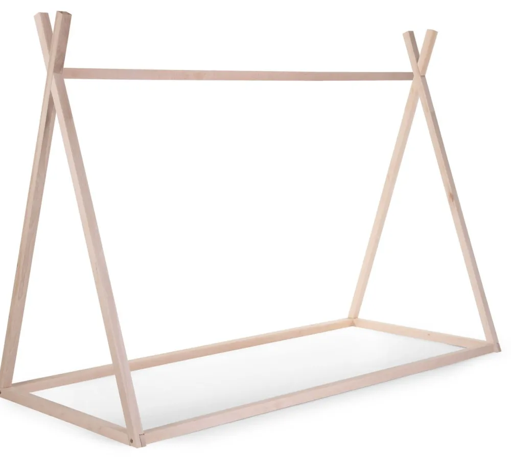 Store Childhome Tipi Bed - 90X200 Cm - Hout - Naturel Ja, Graag Met Lattenbodem