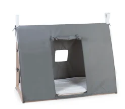 Store Childhome Tipi Bed Cover - 70X140 Cm - Grijs