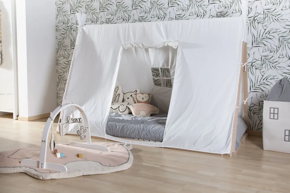Flash Sale Childhome Tipi Bed Cover - 90X200 Cm - Wit