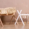 Fashion Childhome Tipi Staander Voor Moses Mand + Baby Gym - Hout - Naturel