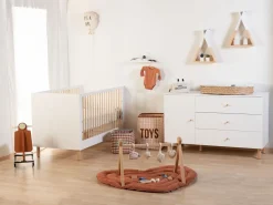 Flash Sale Childhome Verzorgingsmand (Incl. Matras) - 70X50 Cm - Zeegras