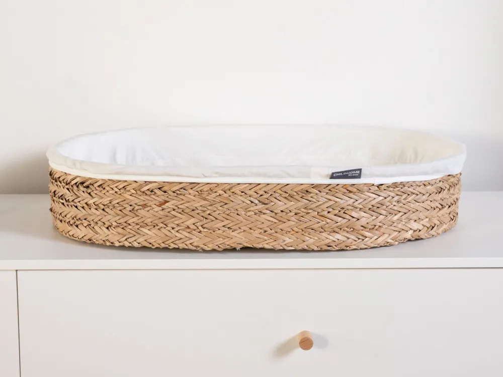 Flash Sale Childhome Verzorgingsmand (Incl. Matras) - 70X50 Cm - Zeegras