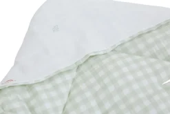 New Childhome Wikkeldeken Universeel - 75X75 Cm - Jersey - Forest - Tetra Vichy