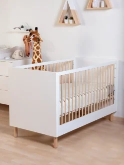 Flash Sale Childhome Wonder White - Meegroeibed - 70X140 Cm + Zijlatten